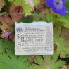 Savon-shampoing (SAF) REVITALISANT - Ortie, Sel de Guérande, 35% beurre de karité et cacao - ingrédients bio et naturels